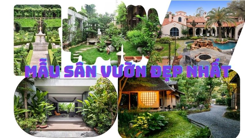 mẫu sân vườn đẹp nhất